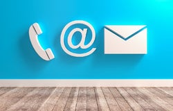 Internet services, email, phone, social media