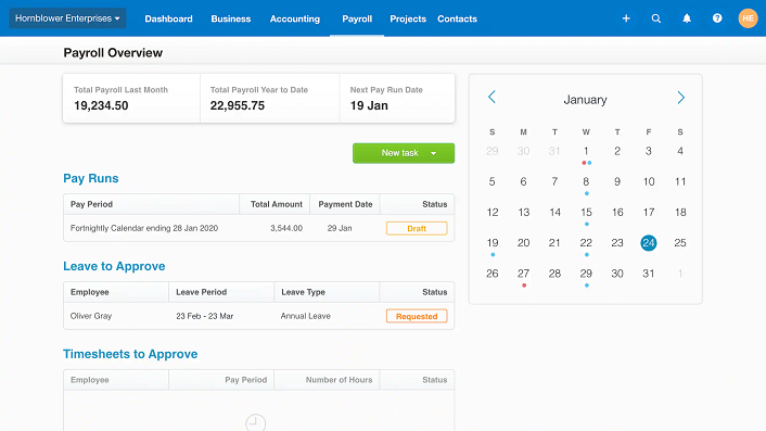 Xero accounting
